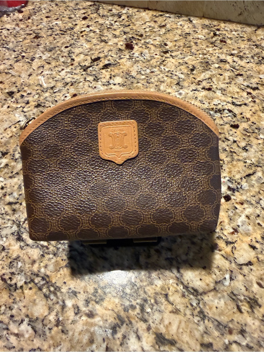Celine Macadam Vintage mini coin purse/clutch